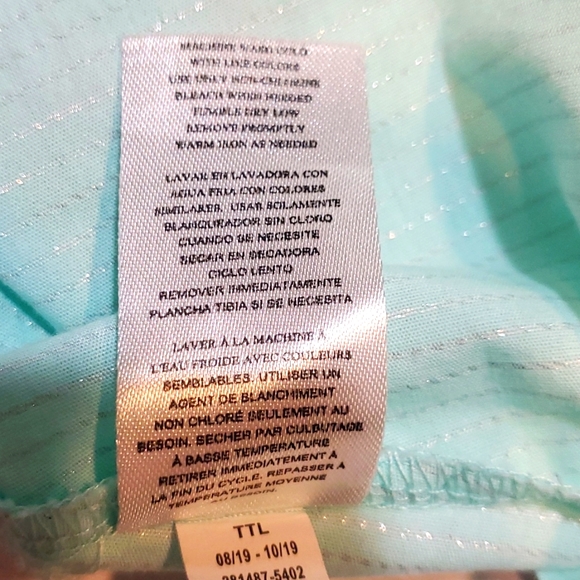 Nanette Lepore/Carters Spring Bundle: Mint Sleeveless Top and Bunny Long Sleeve - Picture 11 of 11